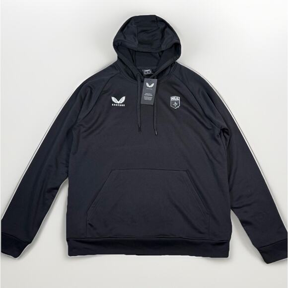Castore Other - NWT Castore NLL Black Hoodie Sweatshirt Mens Size Large National Lacrosse League